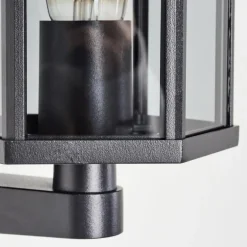 Monfanim Lampe murale d´extérieur Noir, 1 lumière