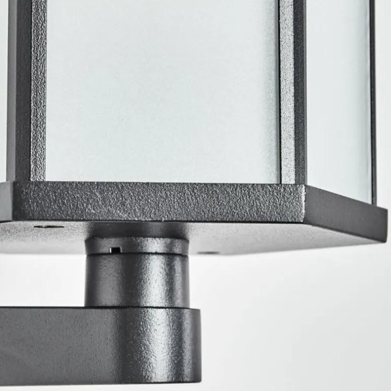Monfanim Lampe murale d´extérieur Noir, 1 lumière