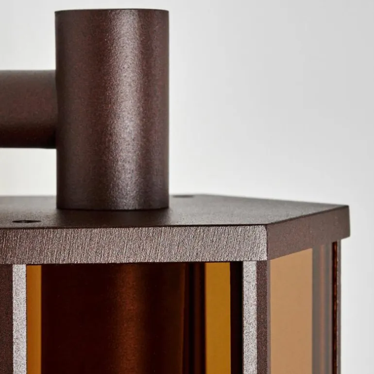 Monfanim Lampe murale d´extérieur Rouille, 1 lumière