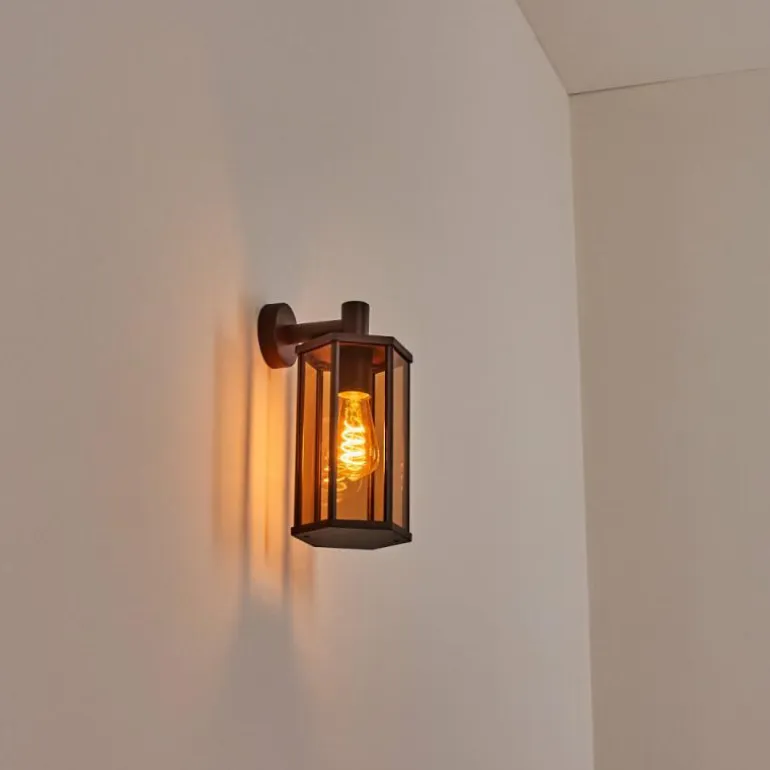 Monfanim Lampe murale d´extérieur Rouille, 1 lumière