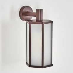 Monfanim Lampe murale d´extérieur Rouille, 1 lumière