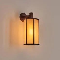 Monfanim Lampe murale d´extérieur Rouille, 1 lumière