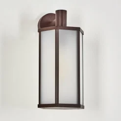 Monfanim Lampe murale d´extérieur Rouille, 1 lumière