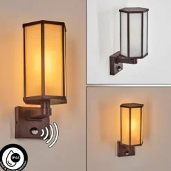 Monfanim Lampe murale d´extérieur Rouille, 1 lumière