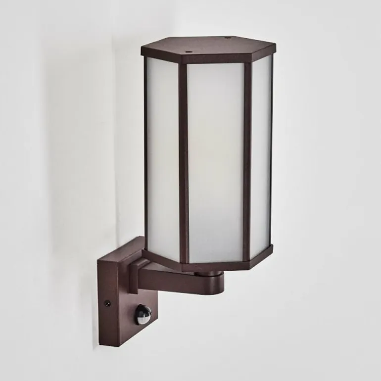 Monfanim Lampe murale d´extérieur Rouille, 1 lumière
