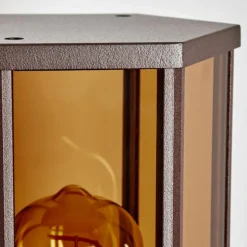 Monfanim Lampe murale d´extérieur Rouille, 1 lumière