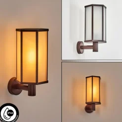 Monfanim Lampe murale d´extérieur Rouille, 1 lumière