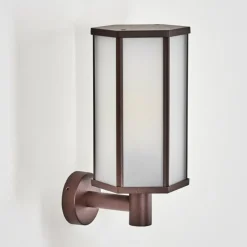 Monfanim Lampe murale d´extérieur Rouille, 1 lumière