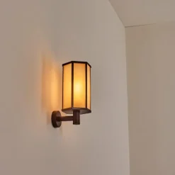 Monfanim Lampe murale d´extérieur Rouille, 1 lumière