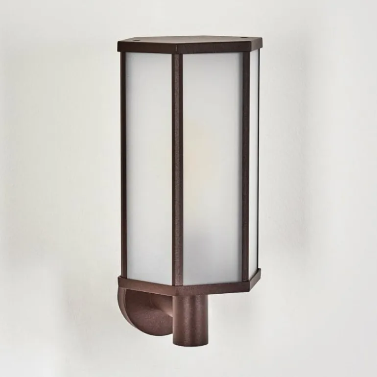 Monfanim Lampe murale d´extérieur Rouille, 1 lumière