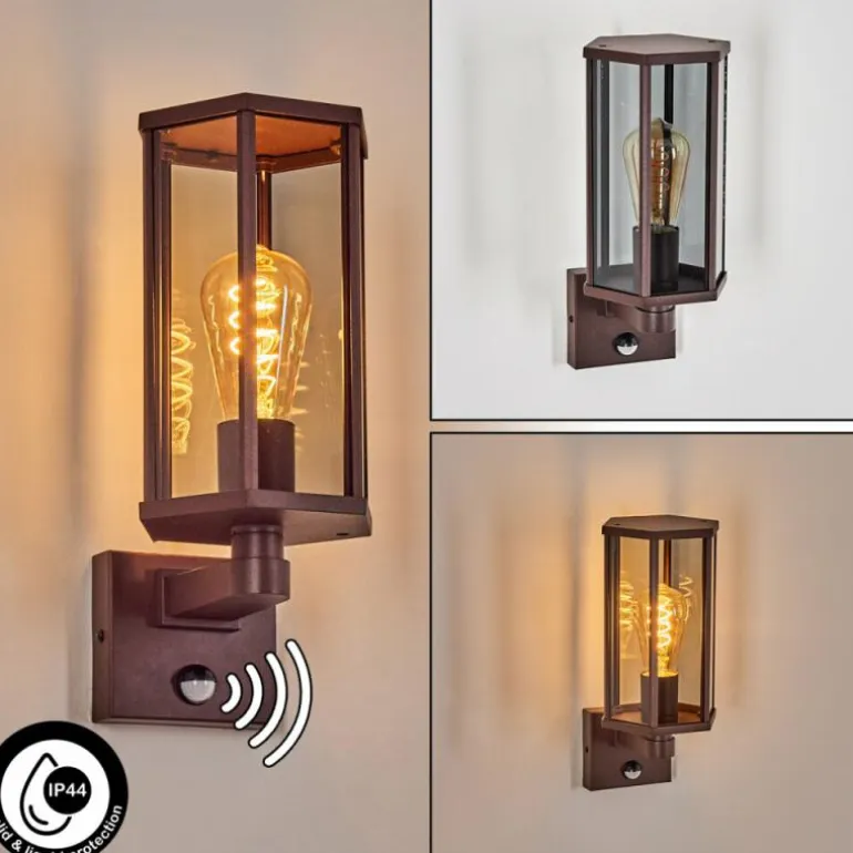 Monfanim Lampe murale d´extérieur Rouille, 1 lumière