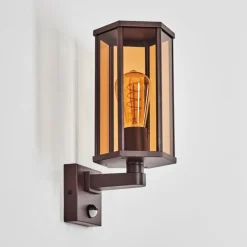Monfanim Lampe murale d´extérieur Rouille, 1 lumière