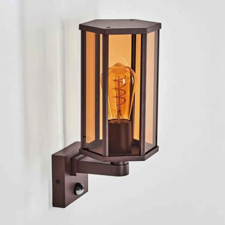 Monfanim Lampe murale d´extérieur Rouille, 1 lumière
