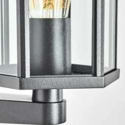 Monfanim Lampe murale d´extérieur Noir, 1 lumière