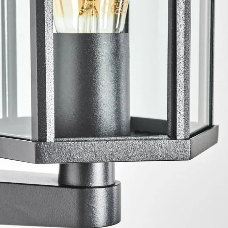 Monfanim Lampe murale d´extérieur Noir, 1 lumière