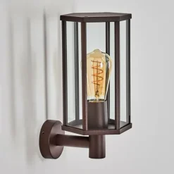 Monfanim Lampe murale d´extérieur Rouille, 1 lumière