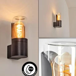 Morbak Lampe murale d´extérieur Noir, 1 lumière