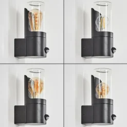 Morbak Lampe murale d´extérieur Noir, 1 lumière