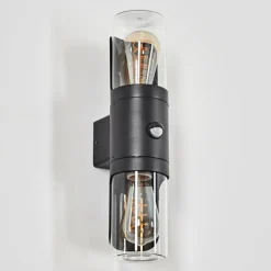 Morbak Lampe murale d´extérieur, Luminaire Up & Down Noir, 2 lumières