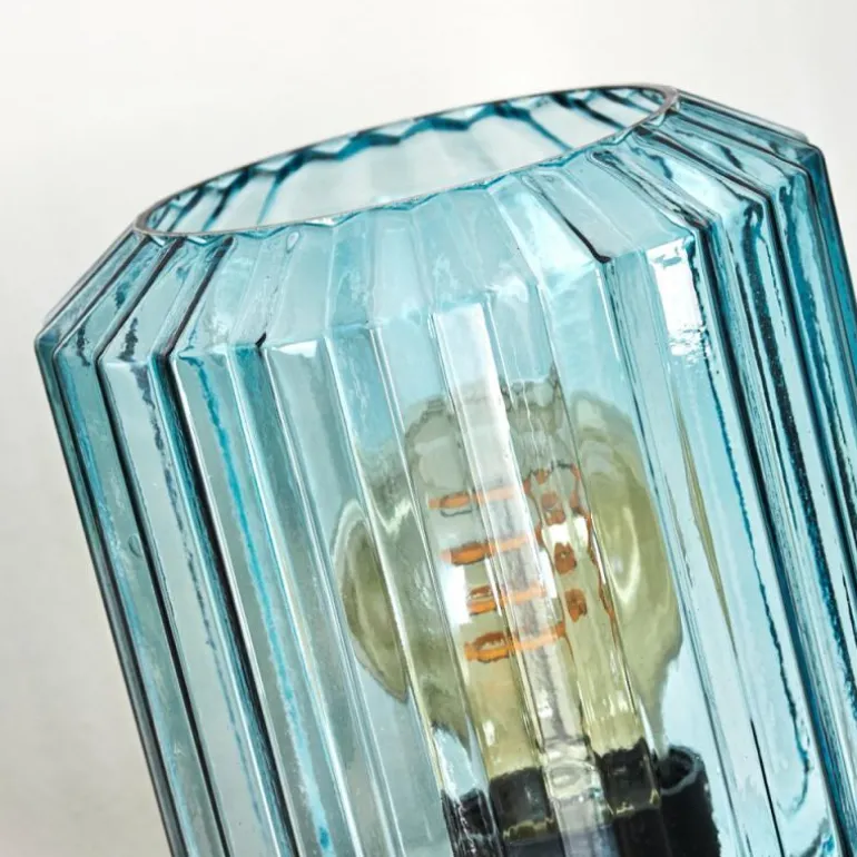 Moruja Lampe à poser Noir, 1 lumière