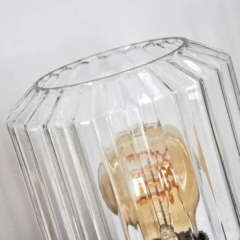 Moruja Lampe à poser Noir, 1 lumière