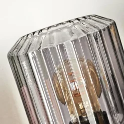 Moruja Lampe à poser Noir, 1 lumière