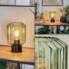 Moruja Lampe à poser Noir, 1 lumière