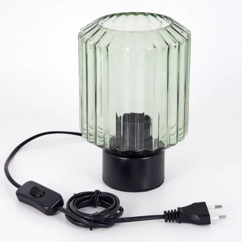 Moruja Lampe à poser Noir, 1 lumière