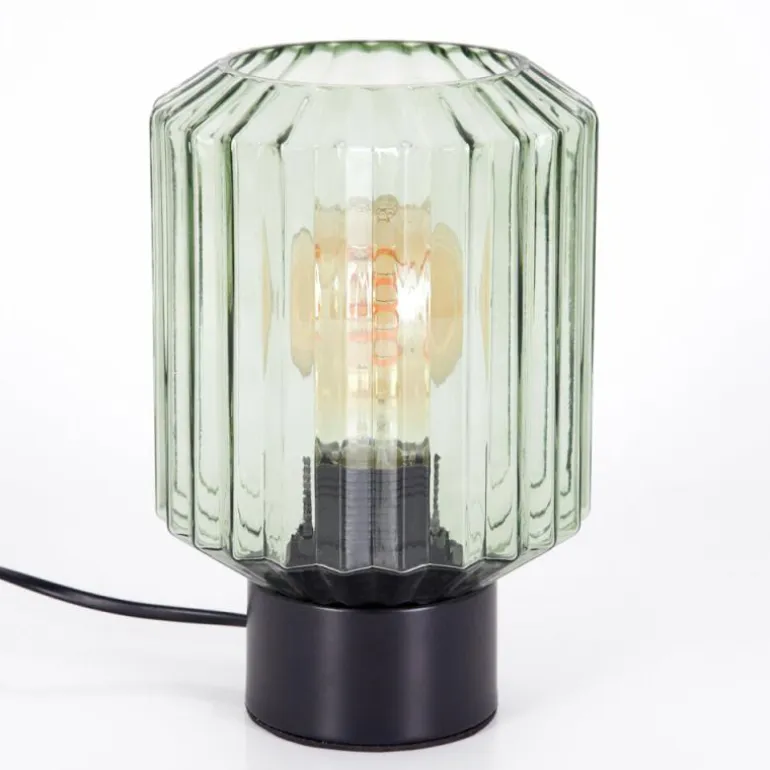 Moruja Lampe à poser Noir, 1 lumière