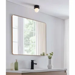 MOSIANO Plafonnier Luminaires Eglo LED Noir, 1 lumière