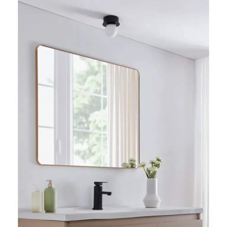 MOSIANO Plafonnier Luminaires Eglo LED Noir, 1 lumière