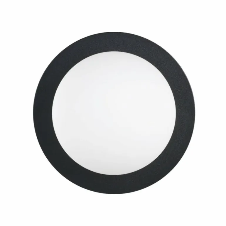 MOSIANO Plafonnier Luminaires Eglo LED Noir, 1 lumière