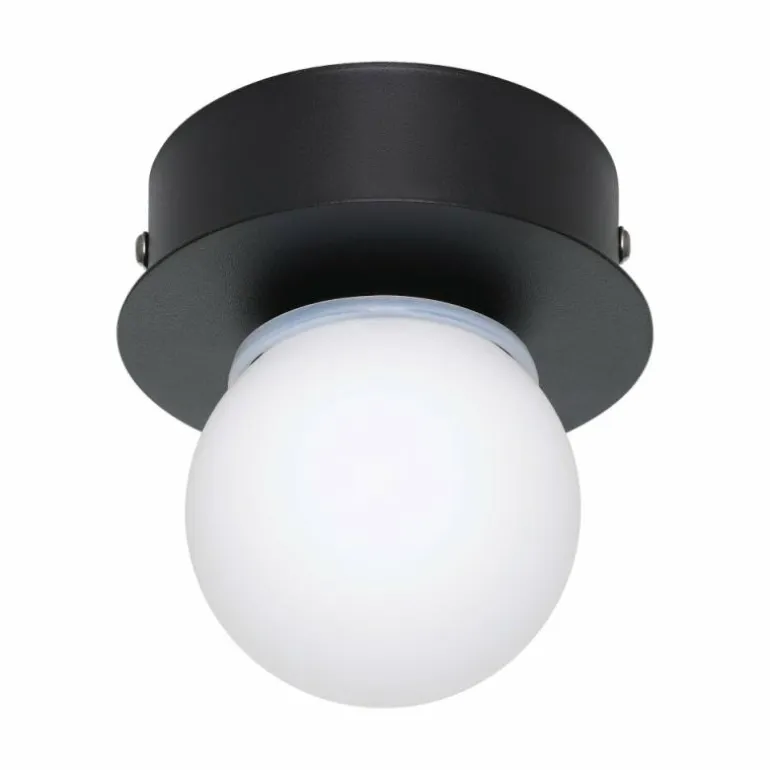 MOSIANO Plafonnier Luminaires Eglo LED Noir, 1 lumière