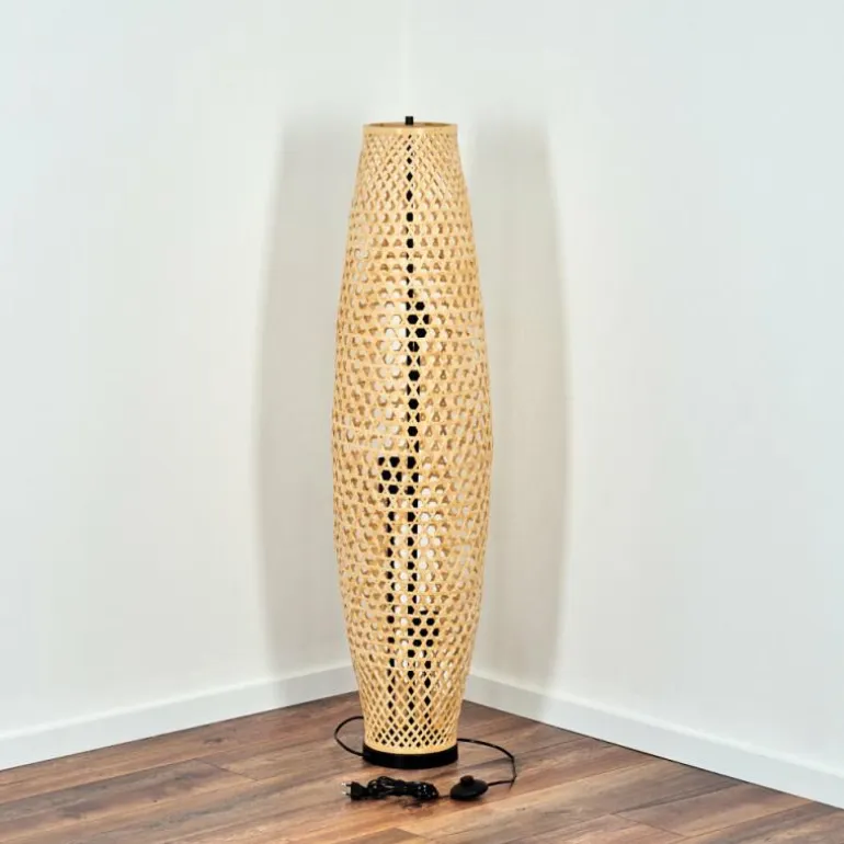 Mulstrand Lampadaire Écru, Noir, 3 lumières