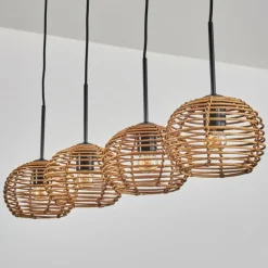Mulstrand Suspension Écru, 4 lumières