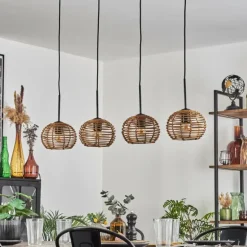 Mulstrand Suspension Écru, 4 lumières