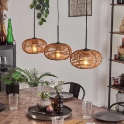 Mulstrand Suspension Noir, 3 lumières