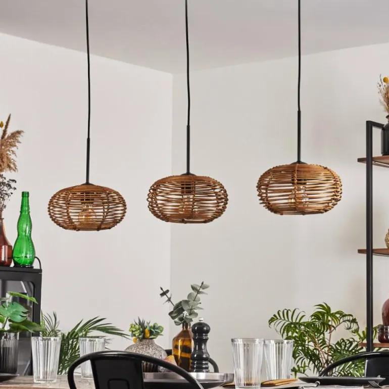Mulstrand Suspension Noir, 3 lumières