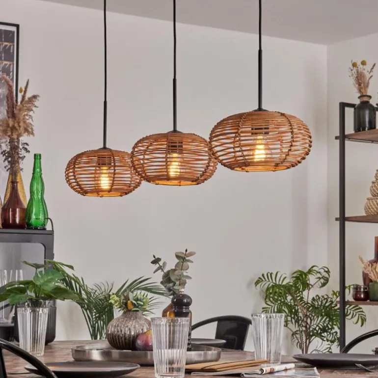 Mulstrand Suspension Noir, 3 lumières