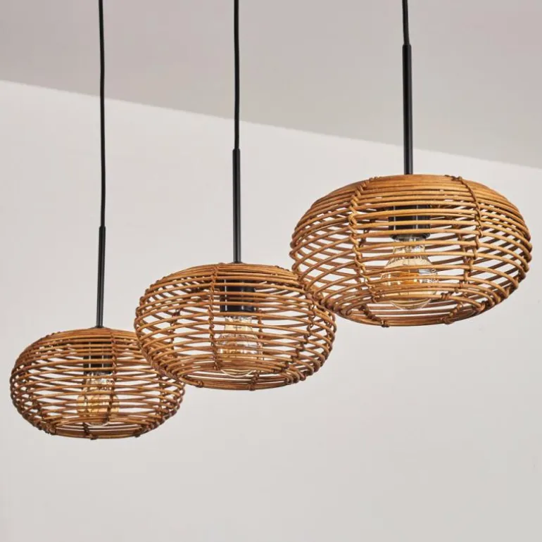 Mulstrand Suspension Noir, 3 lumières