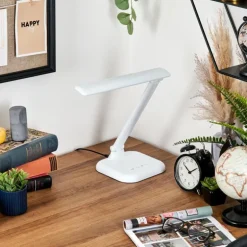 Munkdrup Lampe à poser, Liseuse LED Blanc, 1 lumière