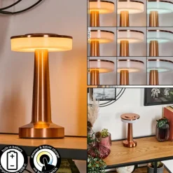 Myrby Lampe à poser LED Cuivre, 1 lumière