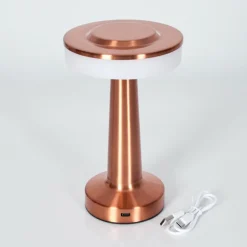 Myrby Lampe à poser LED Cuivre, 1 lumière