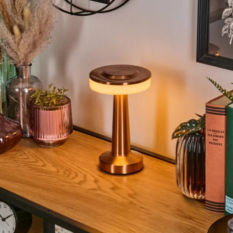 Myrby Lampe à poser LED Cuivre, 1 lumière
