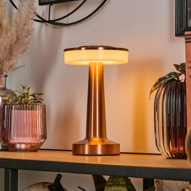 Myrby Lampe à poser LED Cuivre, 1 lumière