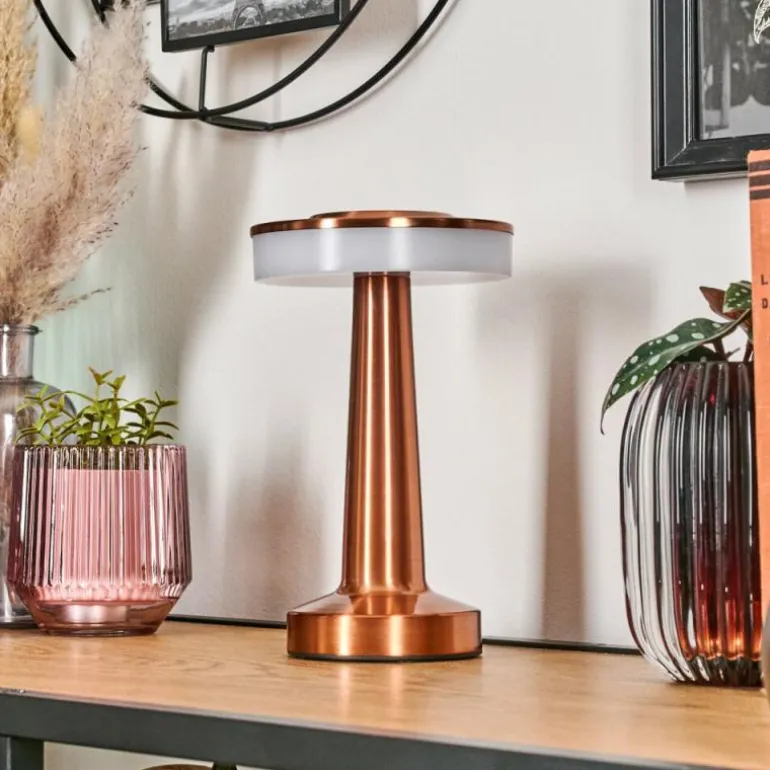 Myrby Lampe à poser LED Cuivre, 1 lumière