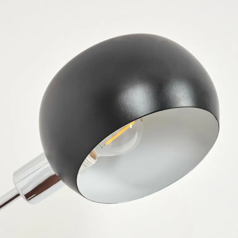 Nikkala Lampadaire Chrome, Marbre, Blanc, 5 lumières