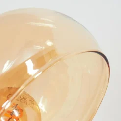 Nikkala Lampadaire Chrome, Blanc, 5 lumières