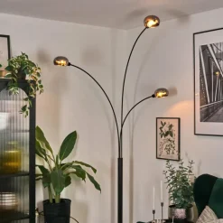 Nikkala Lampadaire Noir, 3 lumières