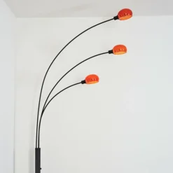 Nikkala Lampadaire Noir, 3 lumières